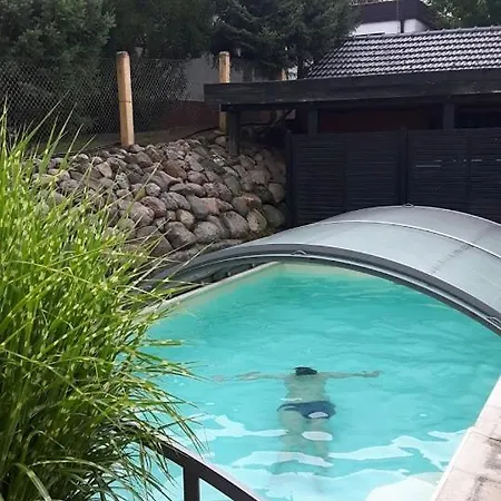 Spreewald Pool Sauna Ferienhaus Schwielochsee